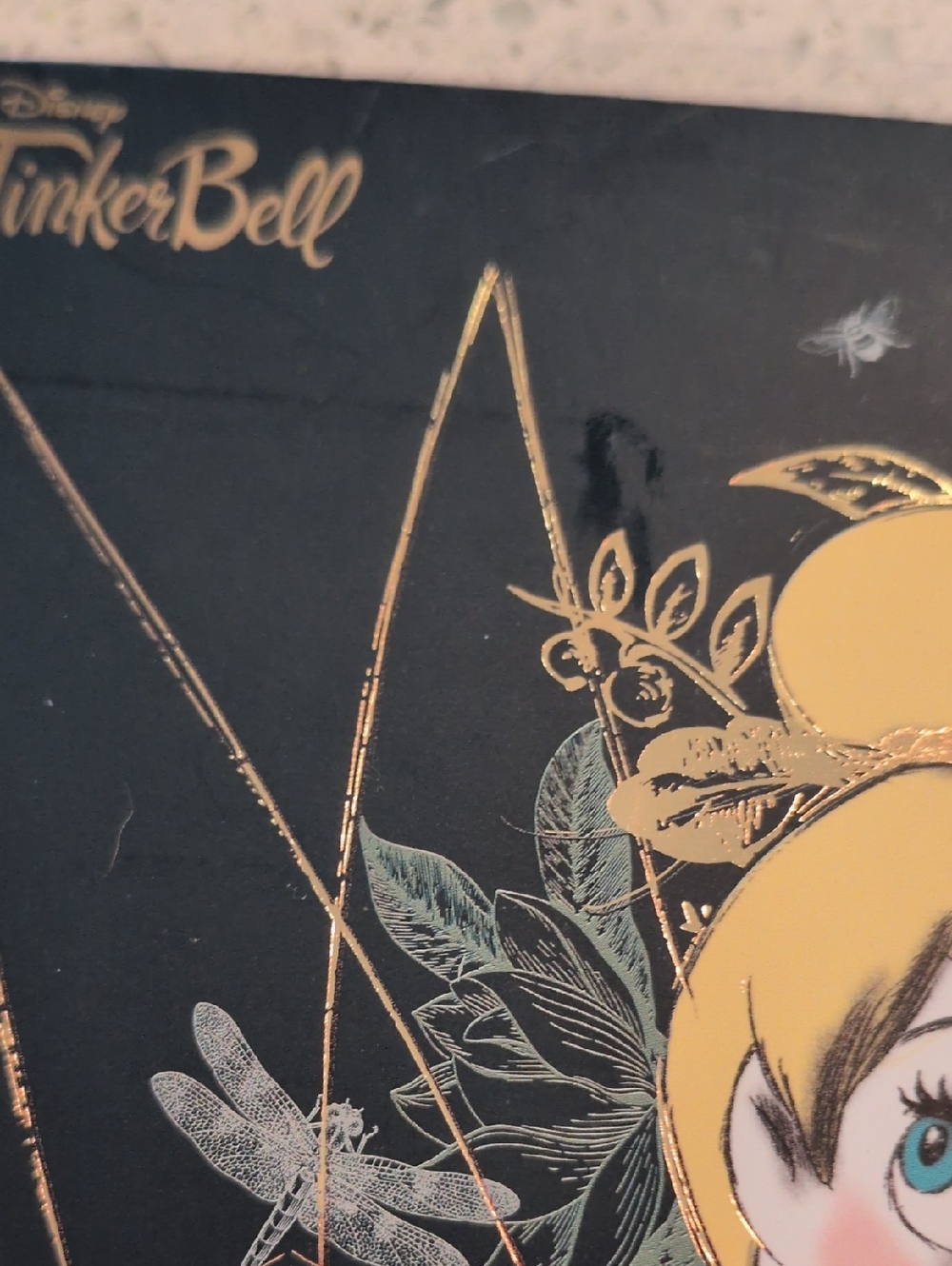 Disney Tinker Bell Palette - Black, Gold & Green Artwork - Picture 3 of 4